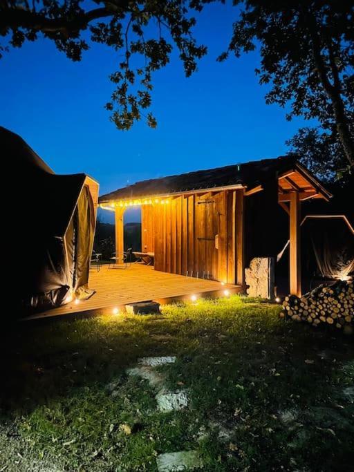 Dome Insolite Cedre Jacuzzi Et Petits Dejeuners Inclus Lagraulet-du-Gers Extérieur photo
