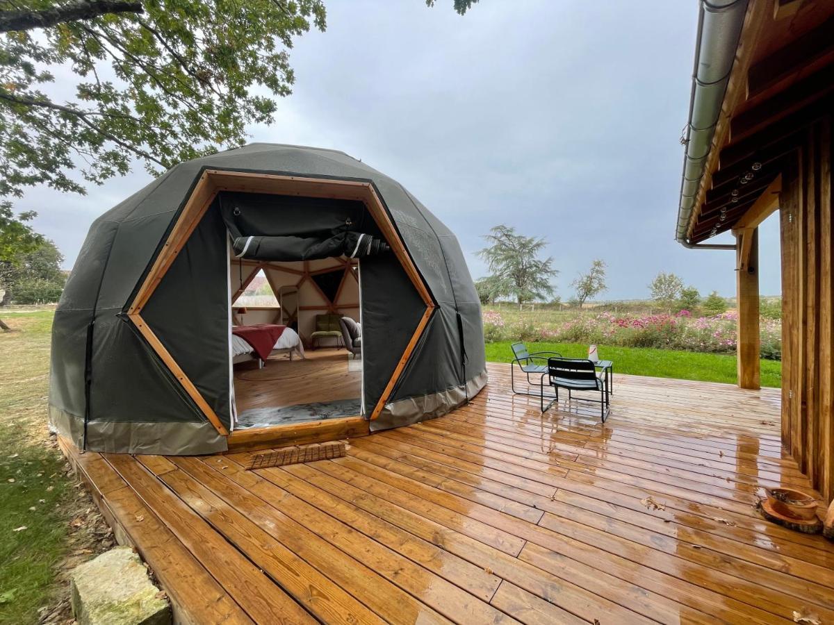 Dome Insolite Cedre Jacuzzi Et Petits Dejeuners Inclus Lagraulet-du-Gers Extérieur photo