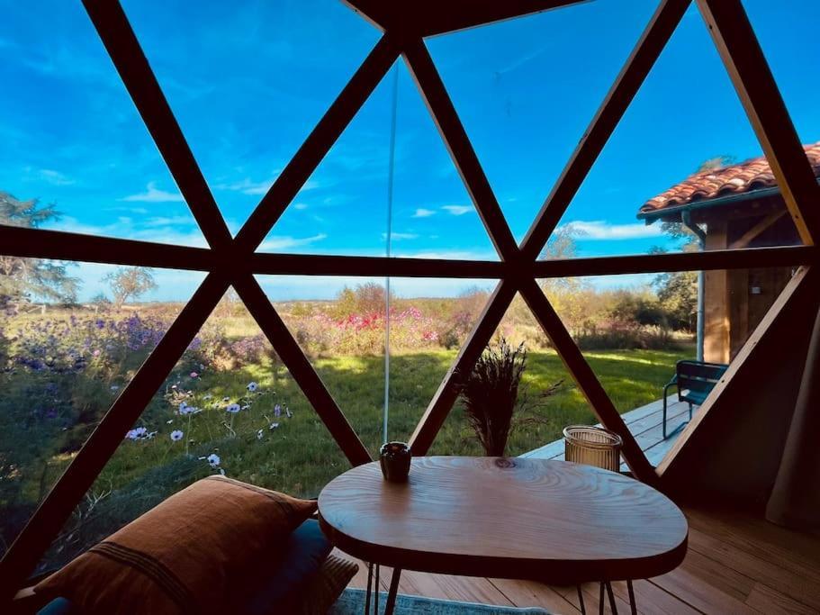 Dome Insolite Cedre Jacuzzi Et Petits Dejeuners Inclus Lagraulet-du-Gers Extérieur photo