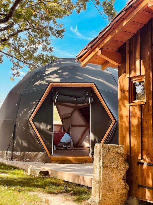 Dome Insolite Cedre Jacuzzi Et Petits Dejeuners Inclus Lagraulet-du-Gers Extérieur photo