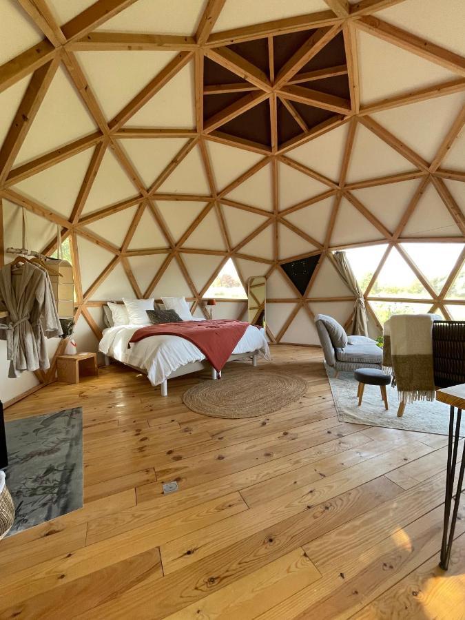 Dome Insolite Cedre Jacuzzi Et Petits Dejeuners Inclus Lagraulet-du-Gers Extérieur photo