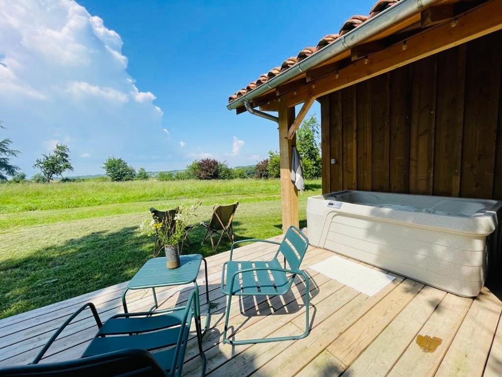 Dome Insolite Cedre Jacuzzi Et Petits Dejeuners Inclus Lagraulet-du-Gers Extérieur photo