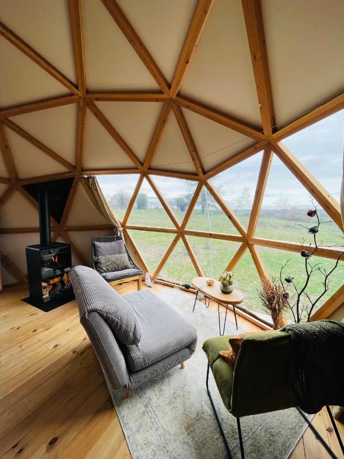 Dome Insolite Cedre Jacuzzi Et Petits Dejeuners Inclus Lagraulet-du-Gers Extérieur photo